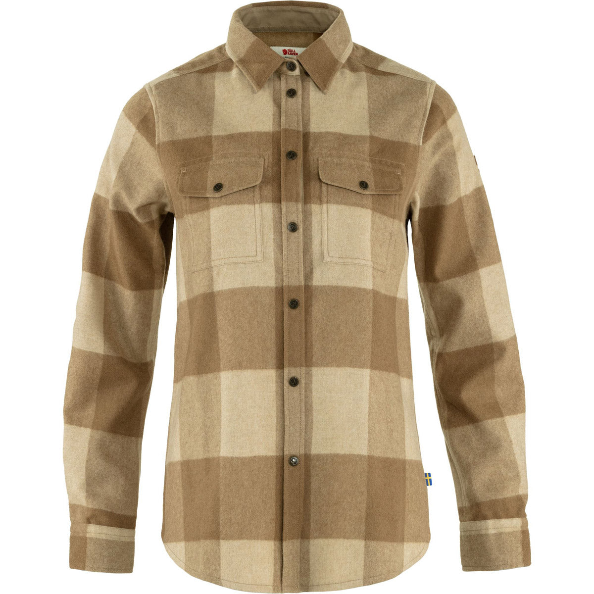 Fjallraven Women's Canada Shirt Buckwheat Brown-Light Beige