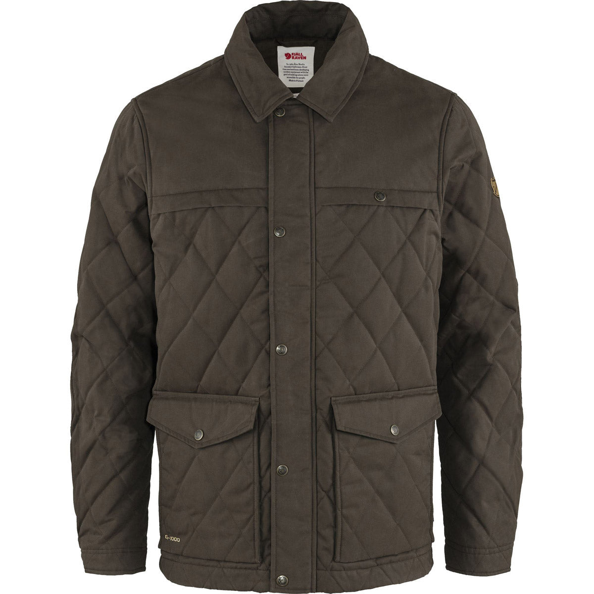 Fjallraven Men's Ovik Wool Padded Jacket Dark Olive
