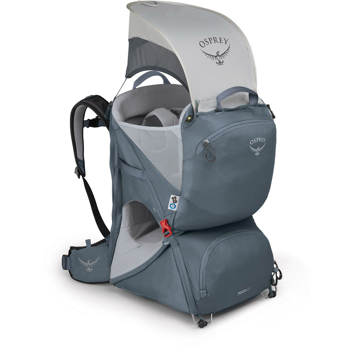 Osprey Packs Poco LT Child Carrier Tungsten Grey