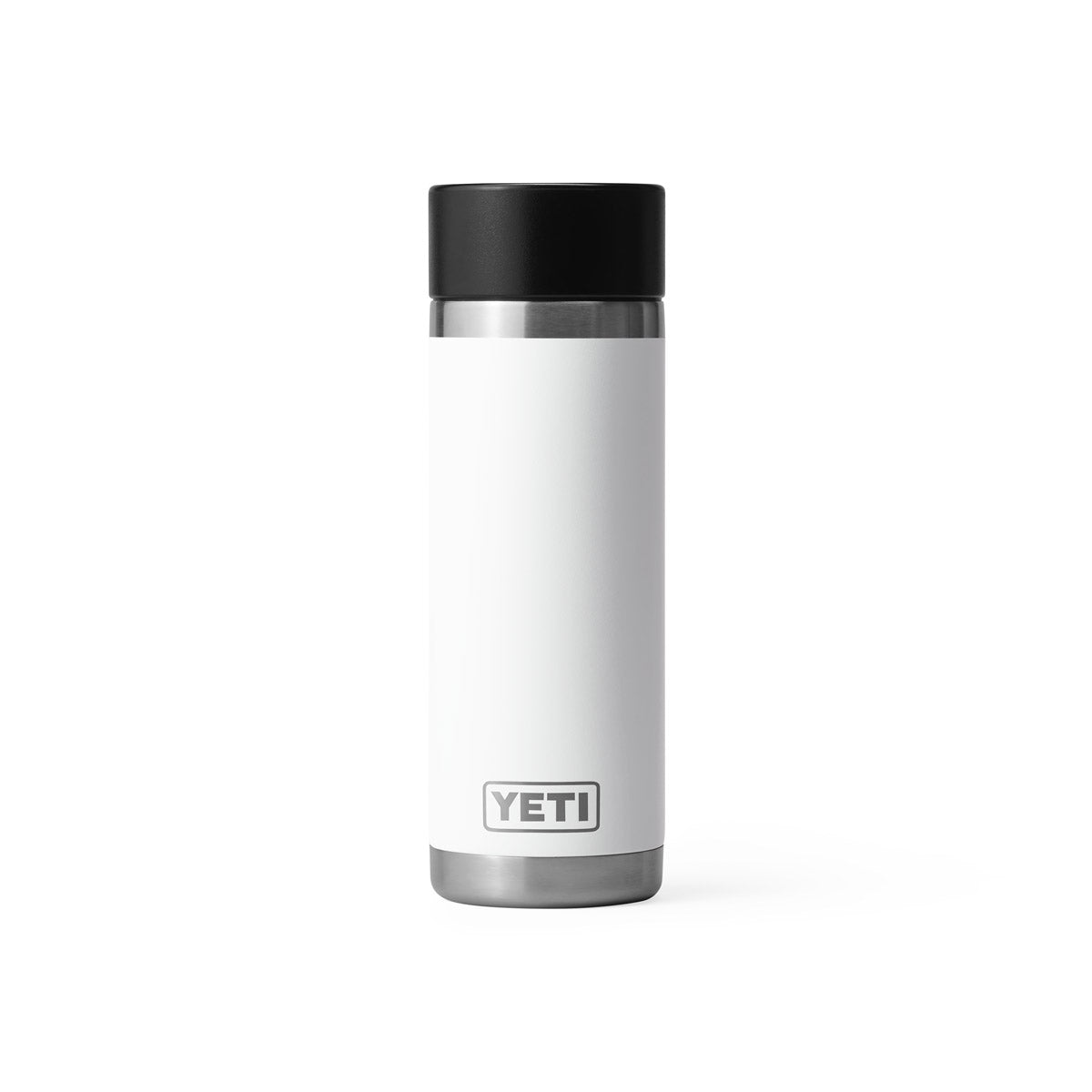 Yeti Rambler 18 oz Bottle with HotShot Cap White