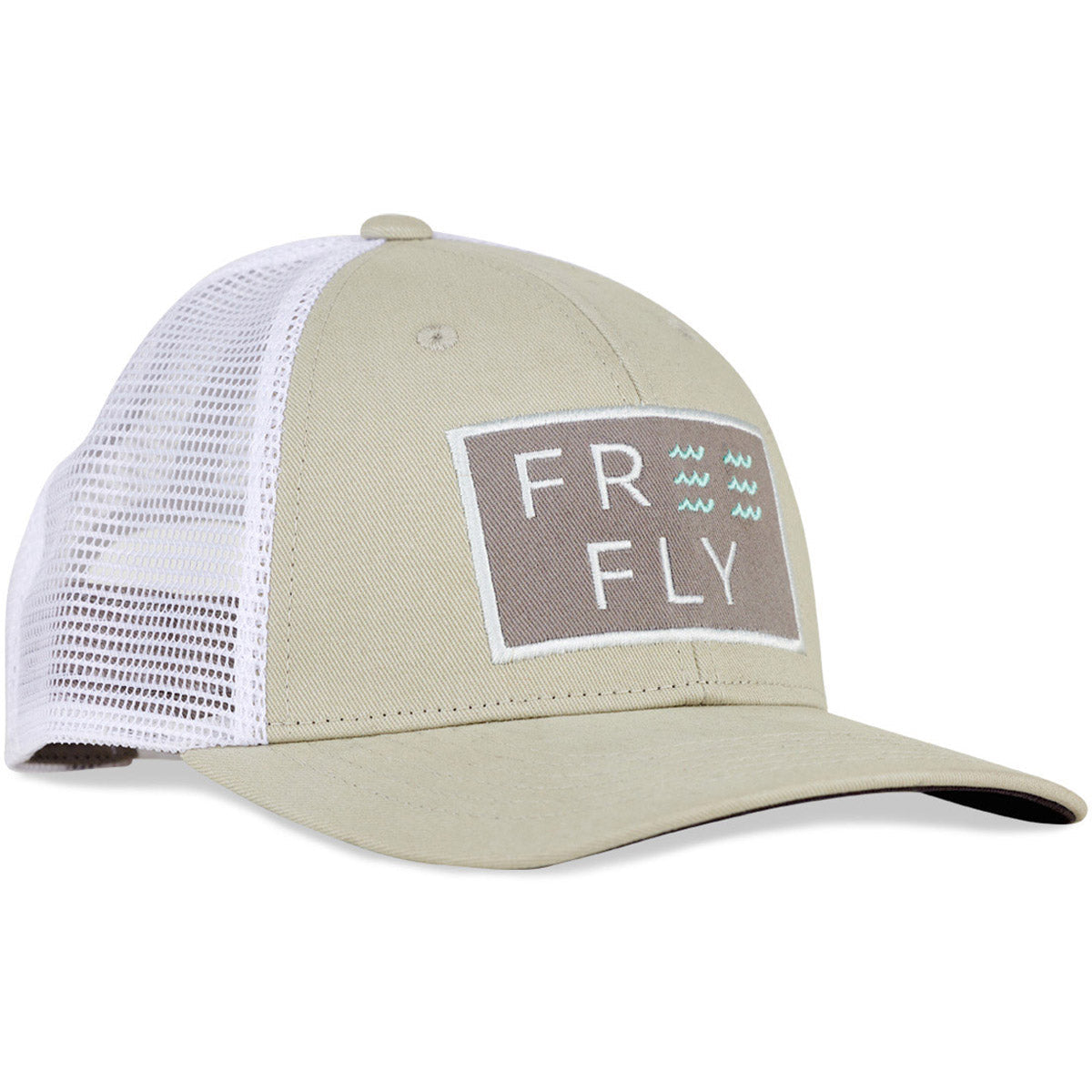 Free Fly Apparel Wave Snapback Stone Khaki